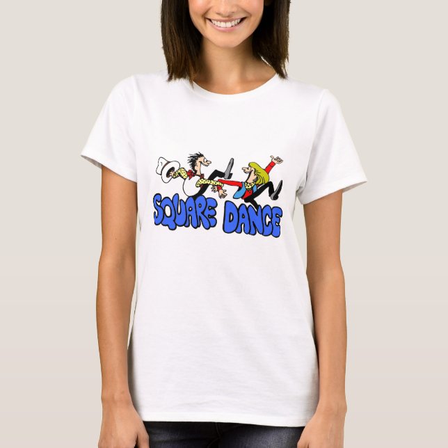 Square Dance T-shirts and Gifts. (Front)