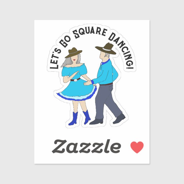 Square Dancing Couple (Sheet)
