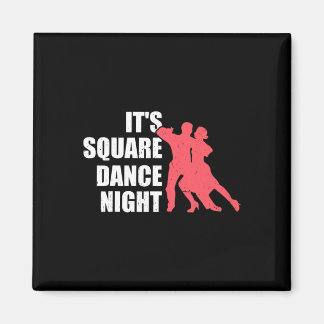Square Dancing  Magnet