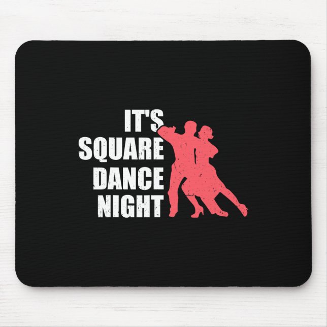 Square Dancing  Mouse Mat (Front)