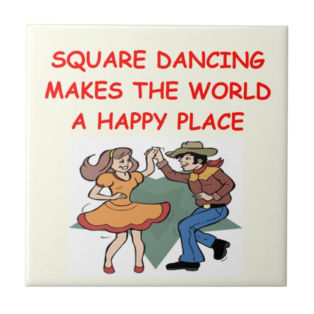 square dancing tile (Front)