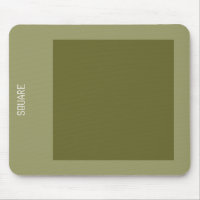 Square - Deep Olive and Khaki