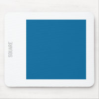 Square - Desert Blue and White