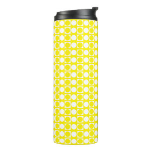 Square Dot Custom Pattern Thermal Tumbler