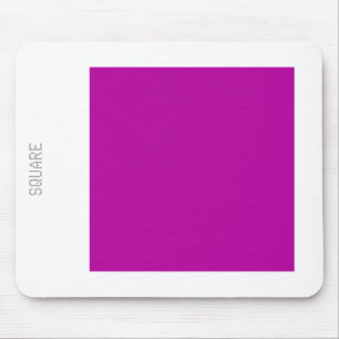 Square - Dp Violet and White Mouse Mat