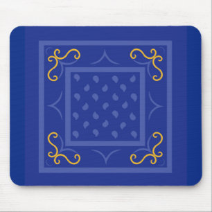 Square Drops Mouse Mat
