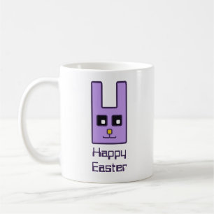 Square Easter Bunny Mug