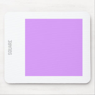 Square - Easter Purple and White Mouse Mat