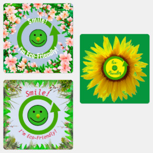 Square / Eco-friendly Smile