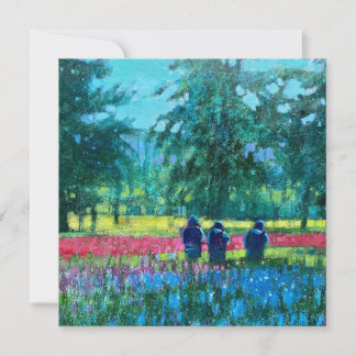 Square Flat  Note Card