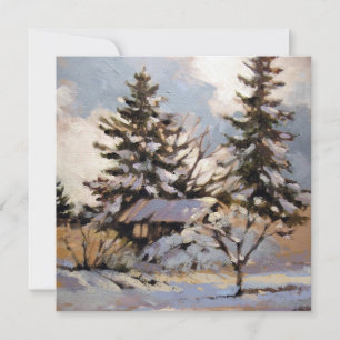 Square Flat  Note Card