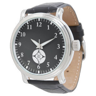 Square flower in seven treasures watch