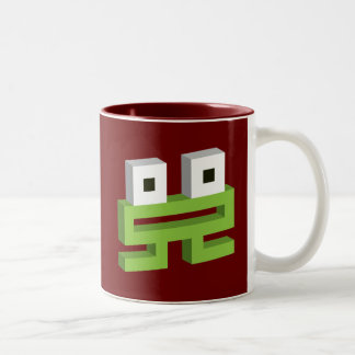 Square Frog Two-Tone Coffee Mug