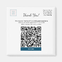 Square Google Review Magnet For Small Businesses