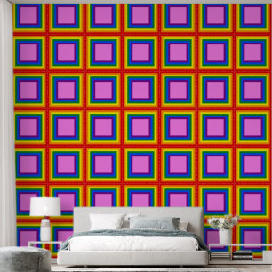Square in Square Frame + your Background Colour 5 Wallpaper
