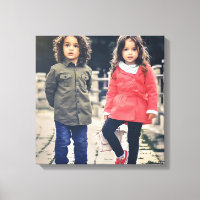 Square Instagrammed Photo on Canvas Wall Art