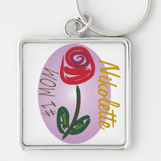 Square Key Chain (Front)