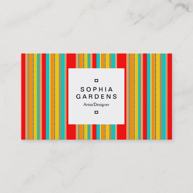 Square Label 03a - 091214 Vertical Strip Business Card (Front)