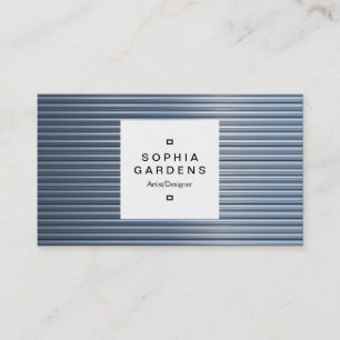 Square Label 03a - Chrome Tubes Business Card