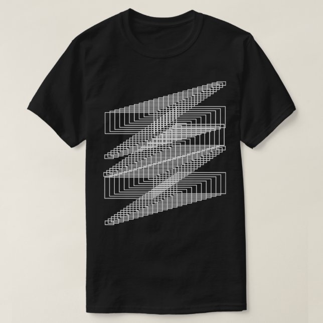 square lines design 1 T-Shirt (Design Front)