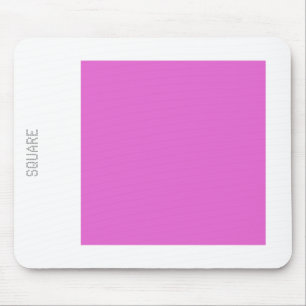 Square - Lt Violet and White Mouse Mat