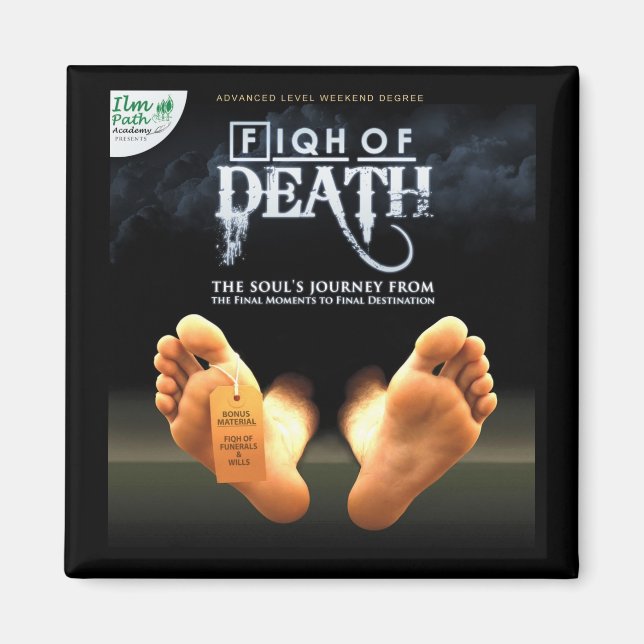 Square Magneet - Fiqh of Death Magnet (Front)