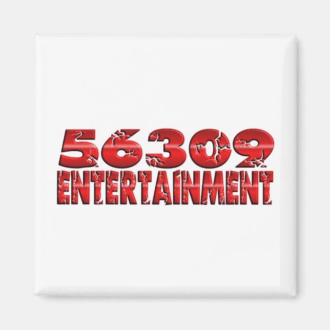 Square Magnet - Customised (Front)