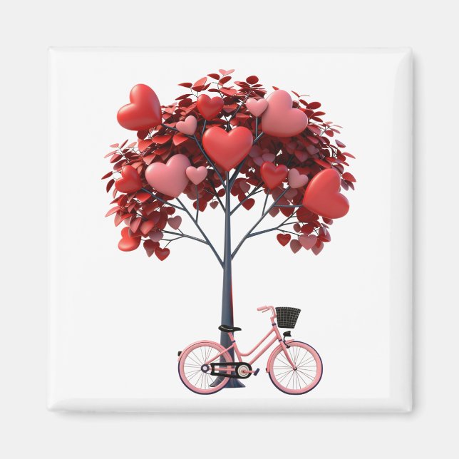 Square Magnet Romantic (Front)