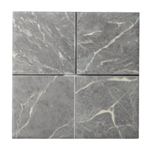 Square marble gray beige ceramic tiles