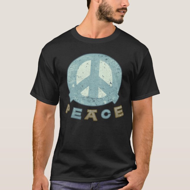 Square Meal Peace Sign T-Shirt (Front)