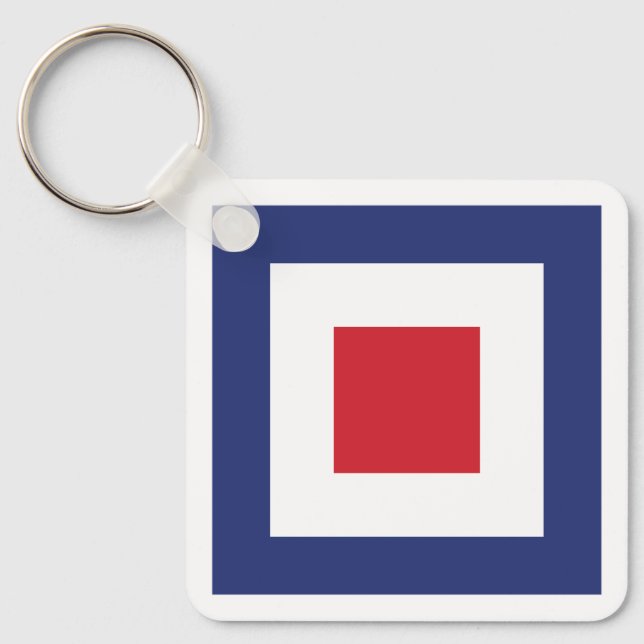 Square Mod Key Ring (Front)