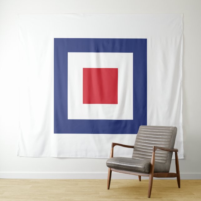 Square Mod Tapestry (In Situ (Horizontal))