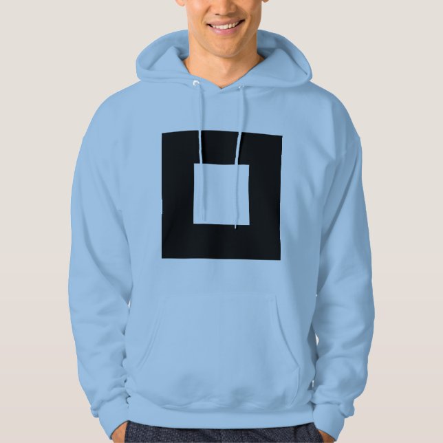 Square Motif Hoodie (Front)