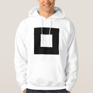 Square Motif Hoodie