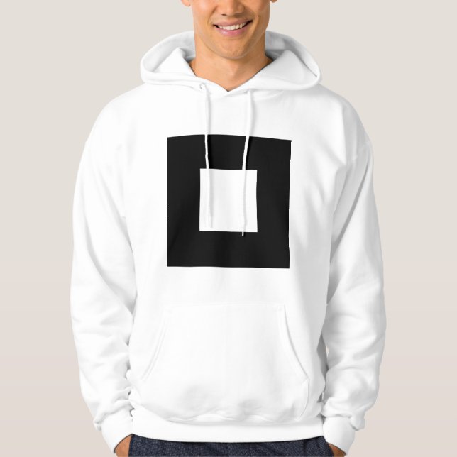 Square Motif Hoodie (Front)