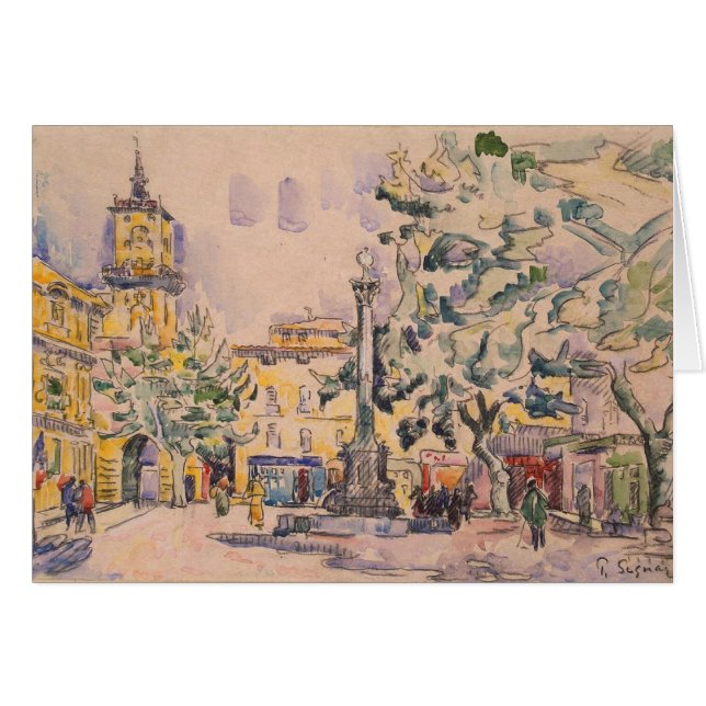 Square of the Hotel de Ville in Aix-en-Provence (Front Horizontal)