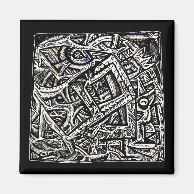 Square One, by Brian Benson Magnet (Front)