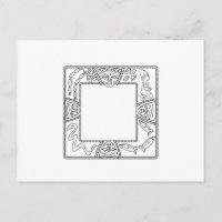Square Opon Ifa Divination Tray