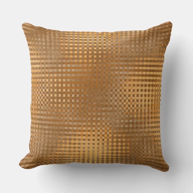 Square or irregular chess on rough fibrous cloth   cushion (Front)