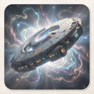  SQUARE PAPER COASTER