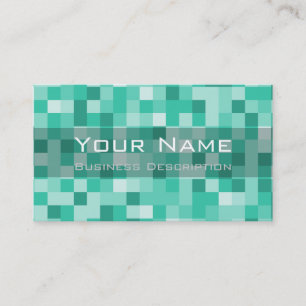 Square pattern Business Card