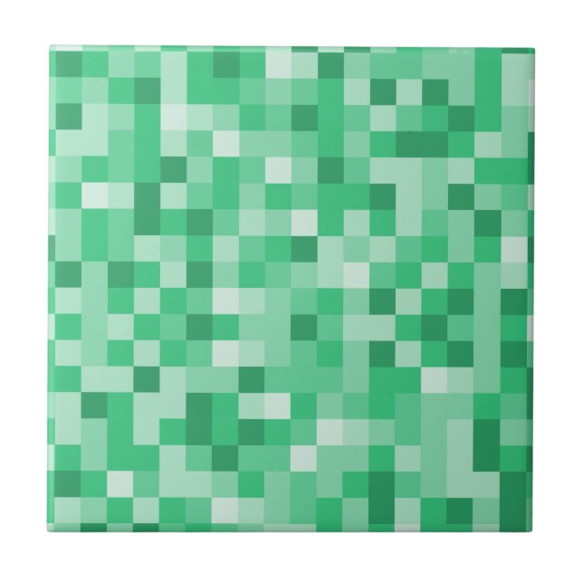 Square Pattern Ceramic Tile (Front)