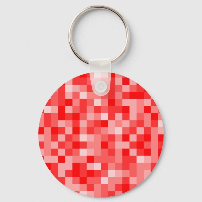 Square pattern key ring (Front)