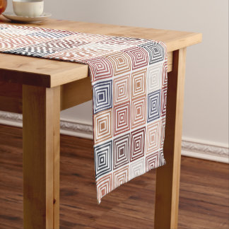 Square Pattern Short Table Runner