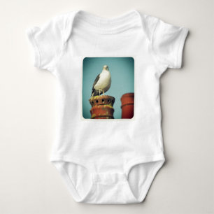 Square Photo - Favourite Perch Baby Bodysuit
