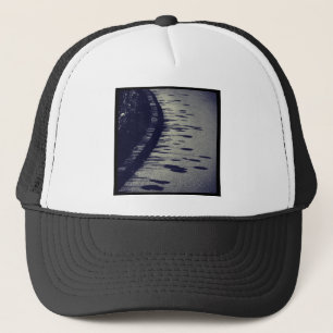 Square Photo - Flower Shadows Trucker Hat