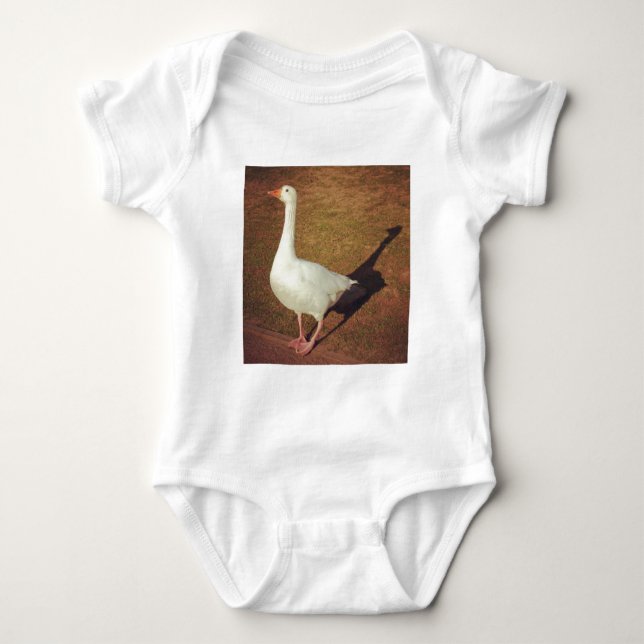 Square Photo - Goose Baby Bodysuit (Front)