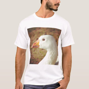 Square Photo - Goose (Close-up) T-Shirt
