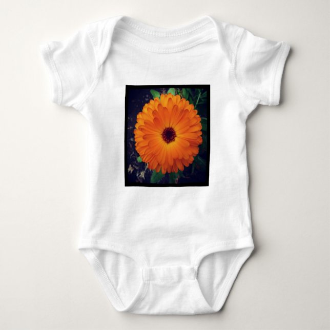 Square Photo - Marigold Baby Bodysuit (Front)