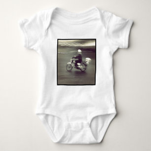 Square Photo - Speedy Moped Baby Bodysuit